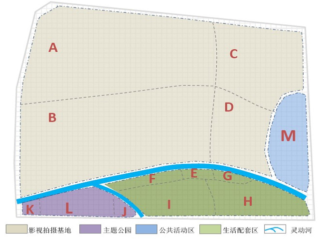 陕西榆林影视娱乐城总体规划策划案例