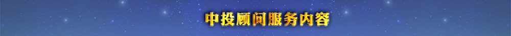 中投顾问服务内容